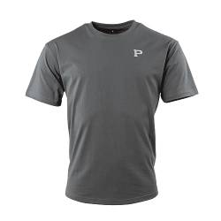 platzangst T-Shirt Logo Grau M von platzangst