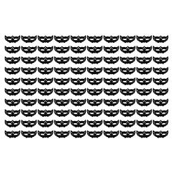 100 Stück Schwarzes Augenmaskenpapier,Augenmaskenpapierblatt, DIY Einweg-Augenmaskenblatt Für Feuchtigkeitsspendende Hautpflege, Hautpflege-Augenmaskenpapier Für Zuhause, Schönheitssalon, Reisen, von plplaaoo
