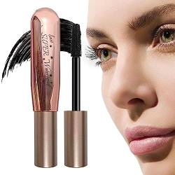 5Mascara-Makeup | Wasserfeste, wischfeste Wimperntusche im Spiegeldesign für empfindliche Augen - Keine verklumpende Wimpernverlängerung. Sichere, langlebige, voluminöse Wimperntusche für Pologmase von pologmase