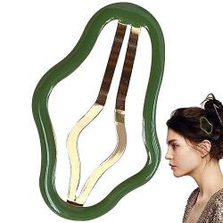 Haarspangen Haarspangen,Wolkenförmige minimalistische Haarnadel - Rutschfeste, robuste 2,8-Zoll-Haarspangen mit Schnappverschluss für Mädchen und Frauen, Foto-Requisite, Haarschmuck Pologmase von pologmase
