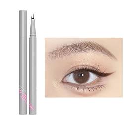 Unterer Wimpernstift mit doppelter Spitze | Wasserfester flüssiger Eyeliner-Stift,Wasserdicht, langlebig, Doppelspitze, Wimpernstift für den unteren Wimpernbereich, schweißfest für Pologmase von pologmase