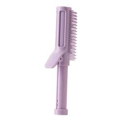 predolo Haarbürste für Stilvolles Haarstyling, Tragbar Und Vielseitig Einsetzbar, violett von predolo