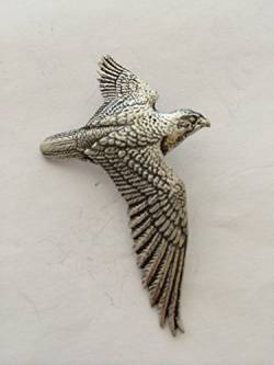 B1 Falcon Anstecknadel, englisches Zinn, mit Geschenk-Paket von prideindetails