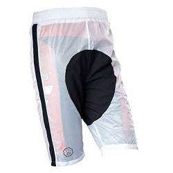 Transparente Regenhose für über die Radhose, Stoff ist wind-und wasserdicht, elastisch, atmungsaktiv, mit seitlich eingesetzten Netzen (Netz nicht wasserdicht)Unisex-Schnitt Größe XL von prolog cycling wear