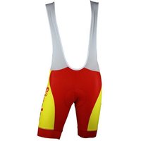 prolog cycling wear Bikerhose Fahrradhose Herren kurz „Sinalco bib 1“ mit Trägern & Sitzpolster 8 Std. Radmarathon Sitzpolster, bequeme luftdurchlässige Netzträger von prolog cycling wear