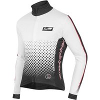 prolog cycling wear Funktionsjacke Fahrradjacke Herren "White Jacket Winter" mit Reflex-Elementen von prolog cycling wear