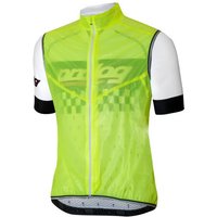 prolog cycling wear Regenjacke Fahrradweste Regenweste Herren „Race fit Zero Wind & Ware Yellow“ von prolog cycling wear