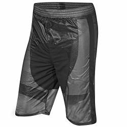 prolog cycling wear Transparente Unisex Regenhose Kurz zum Überziehen über die Radhose, Winddicht, Wasserdicht, Elastisch, Atmungsaktiv von prolog cycling wear