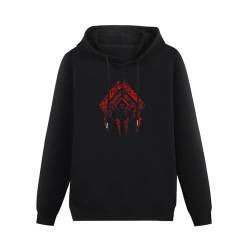 propr Warframe Hoody Stalker Sigil Hoodie Long Sleeve Oversize Hoodie Black L von propr