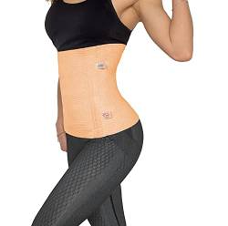 proslim T-active Nierenwärmer aus Merino Wolle für Damen und Herren, Hüftwärmer, Rückenwärmer, Elastisch Taille Unterstützung, Wärmegürtel, Wärmeschutz Gürtel, Bauchwärmer (5 (L/XL)) von proslim T-active