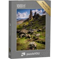 puzzleYOU Puzzle Der alte Mann von Storr, Isle of Skye, Schottland, 1000 Puzzleteile, puzzleYOU-Kollektionen Schottland von puzzleYOU