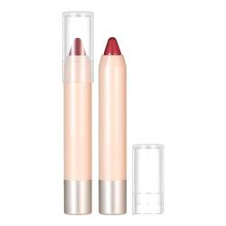 Lippenfleckenstift | Lipgloss und Lippenstift 20g Bleistift,Wasserfester, wischfester, hochpigmentierter Lipliner, 8 natürliche Farben für Frauen-Make-up, langlebig und Puzzlegame von puzzlegame