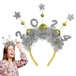Neujahrs-Stirnband - Modisches Silvester-Party-Stirnband, Eve-Tiara - Modische Damen-Stirnbänder mit Quasten für Firmen-Jahrestreffen, Hausversammlungen, Bar-Partys Puzzlegame von puzzlegame