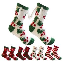 Socken Mit Magnetarmen | Weihnachts Socken Mit Magnetischen Händen | 2/5 Paar Lustige Magnetische Socken Händchen Halten | Neuartige Magnetische Socken Besondere Geschenke Für Frauen Und Männer von puzzlegame