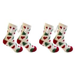 Socken Mit Magnetarmen | Weihnachts Socken Mit Magnetischen Händen | 2/5 Paar Lustige Magnetische Socken Händchen Halten | Neuartige Magnetische Socken Besondere Geschenke Für Frauen Und Männer von puzzlegame