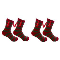 Socken Mit Magnetarmen | Weihnachts Socken Mit Magnetischen Händen | 2/5 Paar Lustige Magnetische Socken Händchen Halten | Neuartige Magnetische Socken Besondere Geschenke Für Frauen Und Männer von puzzlegame