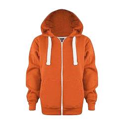 Kinder Jungen Zip Up Hoodie Sweatjacke Kapuzenjacke Kapuzenpullover Langarm Pullover Hoody Sweatshirt mit Reißverschluss Kinder Kapuzenjacke Hoodie Kapuzen Sweaterjacke Pullover Jungen und Mädchen von pvucpot