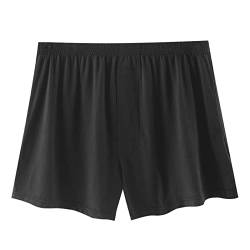 pvucpot Herren Schlafanzughose Kurz Pyjamahose Schlafshorts Freizeithose Sommer Nachtwäsche Schlafhose Weich Shorts Sleephose Für Männer Shorty Schlafanzugshorts Seitentaschen Mit Taschen Pyjamahose von pvucpot