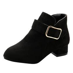 pvucpot Mädchen Schuhe Mode Einfarbig Kurze Stiefel Rutschfeste Atmungsaktive Nude Damen Stiefel Winterschuhe Stiefel von pvucpot