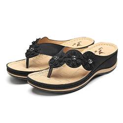 Damen Sandalen Bequem Sommer Leichte Wandersandalen Trekkingsandalen Barfuss Schuhe Orthopädische Sandalen & Slides Hausschuhe Gold Braun Weite H Sommerschuhe Sandaletten Sale 42 Sandals Women von pxjsdwe