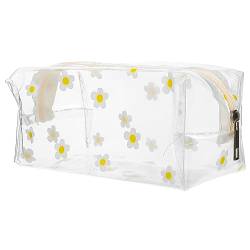 Transparente Kosmetiktasche, Make-up-Tasche for Reisen, Make-up-Taschen, Reise-Make-up-Tasche, transparente Kulturtasche/1167 (Color : As Shown 1, Size : Medium) von qiqiaollo