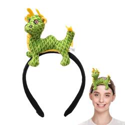 Drachen-Haarband, Drachen-Plüsch-Haarband, bequeme Kinder-Haargummis, Haarschmuck für Kinder, Mädchen, Kinder Qiyifang von qiyifang