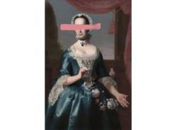 Acrylglasbild QUEENCE "Frau" Bilder Gr. B/H/T: 100 cm x 150 cm x 2,4 cm, rosa Acrylglasbilder von queence