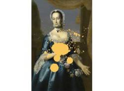 Acrylglasbild QUEENCE "Frau" Bilder Gr. B/H/T: 60 cm x 90 cm x 2,4 cm, gelb Acrylglasbilder von queence