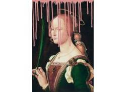 Acrylglasbild QUEENCE "Frau" Bilder Gr. B/H/T: 60 cm x 90 cm x 2,4 cm, rosa Acrylglasbilder von queence