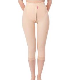 REVÉE Kompressionshose Damen Medizinisch HIPS/Thighs - Kompressionsmieder Liposuktion - Bauchdeckenstraffung - Fettabsaugung Hüften, Gesäß, Oberschenkel, Knie - Figurformende Hose (Skin, M) von r Revée