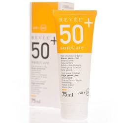 Revée - Face Sun Cream 50 + SPF, Sonnencreme für den Körper mit hervorragendem Sonnenschutz für das Gesicht und pflegenden Eigenschaften, schützt postoperative Narben, fettige und trockene Haut, 75 ml von r Revée
