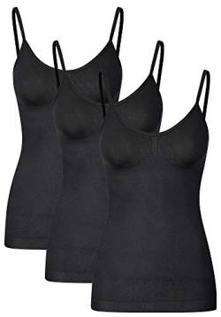 r-dessous 1-3 St Damen Shapewear Hemdchen Formende Sportunterwäsche Top Groesse: S/M von r-dessous