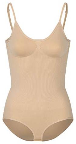 r-dessous 1-3 Stück Damen Shapewear Body figurformend nahtlose Mikrofaser Unterwäsche Groesse: L/XL von r-dessous