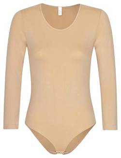 r-dessous 1-3 Stück Damen langarm Body nahtlose Mikrofaser für Sport von r-dessous