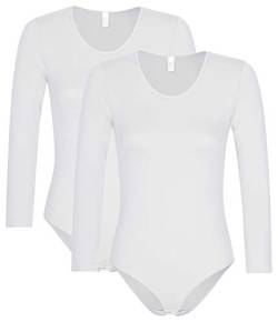 r-dessous 1-3 Stück Damen langarm Body nahtlose Mikrofaser für Sport von r-dessous