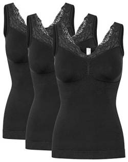 r-dessous 1 bis 3 Stück Damen figurformend Hemdchen mit Spitze Mieder Unterwäsche Groesse: S/M von r-dessous