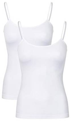 r-dessous 1 bis 6 St. Damen Trägerhemd Unterhemd nahtlos Microfaser Unterwäsche Groesse: L/XL von r-dessous