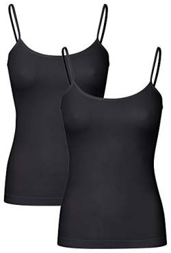 r-dessous 2-4 - 6 Damen Hemdchen Träger Unterhemd nahtlos Microfaser Groesse: XXL/XXXL von r-dessous