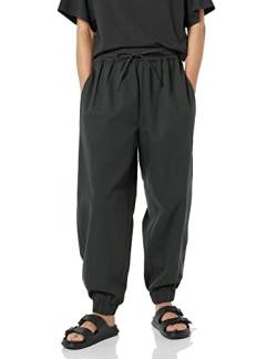 rare/self Jogginghose für alle Geschlechter, zum Hineinschlüpfen Twill, Sanftes Schwarz, Größe 5 von rare/self