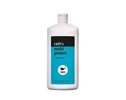 rath's multi protect - 1 Liter- unparfümierte Hautschutzlotion - schützt vor Verschmutzung durch Öl, Fett oder wässrigem Schmutz - und unter Handschuhen von rath's