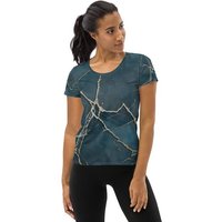 raxxa Trainingsshirt Damen Sport T-Shirt Teal Mineral Glamour von raxxa