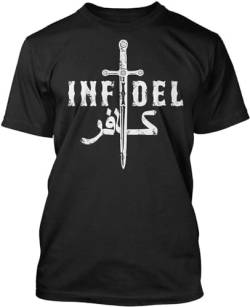 Men's Infidel T Shirt Dagger Large T-Shirts & Hemden(X-Large) von recognize