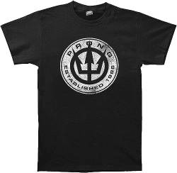 Prong Established 1986 Trident Logo T-Shirt Black T-Shirts & Hemden(Medium) von recognize