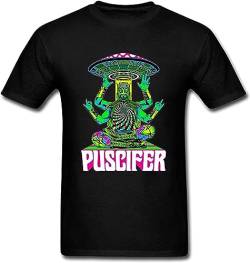 Puscifer Lucha Invasion Poster T Shirt for Men Black T-Shirts & Hemden(Large) von recognize