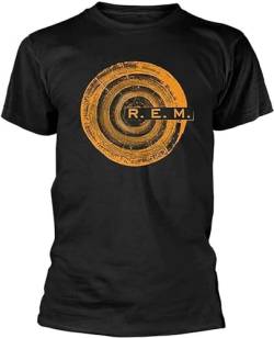 R.E.M. 'Woodcut Tree' T Shirt - Rem Black Black T-Shirts & Hemden(Large) von recognize