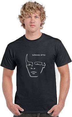 Tubeway Army T Shirt Colour24 Mens T Shirt Black T-Shirts & Hemden(XX-Large) von recognize