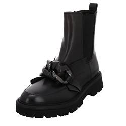 Regarde Le Ciel Dalia Chelsea Boots Leder-/Textilkombination uni Chelsea Boot schwarz Dalia von regarde le ciel