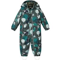 reima Schneeoverall Reima Puhuri Thyme Green Waldmotiv Schneeanzug 80 Overall Winteranzug Kinder Baby Overall von reima