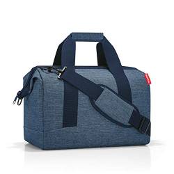 Reisenthel Allrounder M MS4027 in Twist Blue - Reisetasche mit 18l Volumen - Hochwertig und bequem - B 40 x H 33,5 x T 24 cm von reisenthel