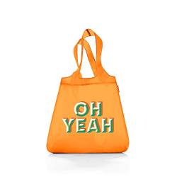 Reisenthel Mini Maxi Shopper Sporttasche, 60 cm (OH Yeah Orange) von reisenthel
